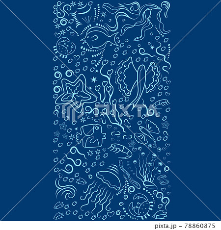 Frames with coral fish-02 Frames with coral fish-02 78860875