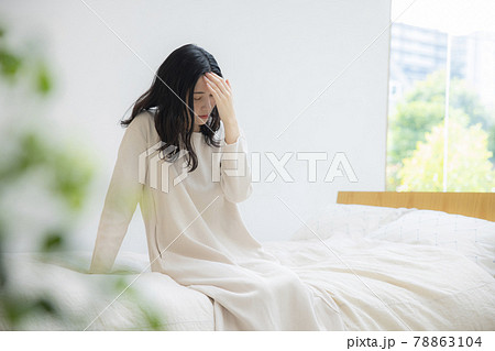 睡眠イメージ 体調不良 睡眠イメージ 体調不良 78863104