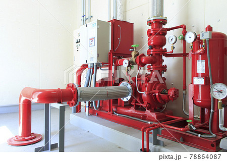 消防設備、消防ポンプ 78864087