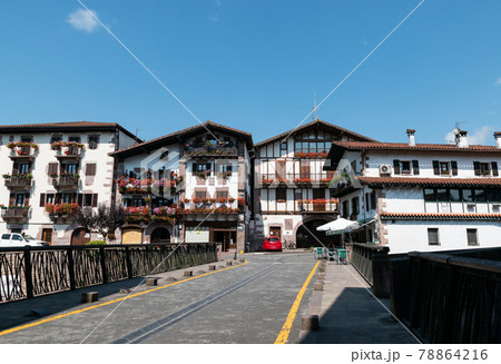 Muniartea bridge in Elizondo  Navarra Spain 78864216