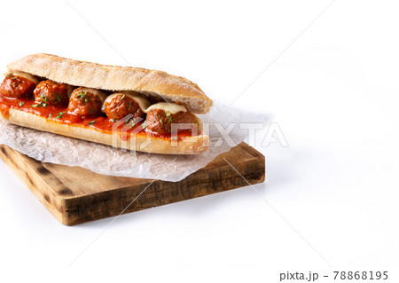Meatball sub sandwich Meatball sub sandwich 78868195