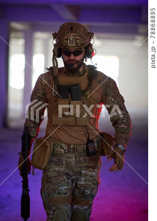 modern warfare soldier in urban environment modern warfare soldier in urban environment 78868895