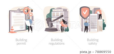 Construction business abstract concept vector illustrations. 78869550