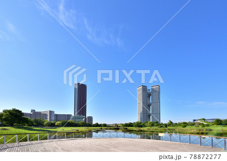 福岡アイランドシティ風景　アイランドシティ中央公園　タワーマンション 78872277