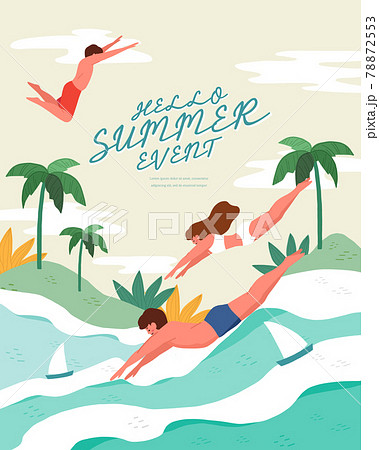 夏 ビーチ 海 78872553