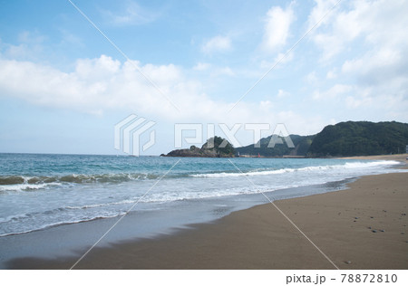 徳島県大浜海岸と立島 78872810
