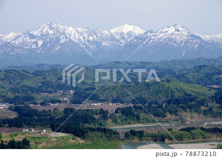 小千谷市山本山より越後三山 小千谷市山本山より越後三山 78873210
