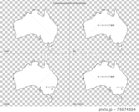 空白地圖-大洋洲- 78874884