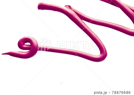 Purple beauty cosmetic texture isolated on white background, smudged makeup emulsion cream smear or foundation smudge, cosmetics product and paint strokes Purple beauty cosmetic texture isolated on white background, smudged makeup emulsion cream smear or foundation smudge, cosmetics product and paint strokes 78876686