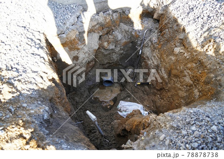 宅地内で下水道マスの設置状況 宅地内で下水道マスの設置状況 78878738