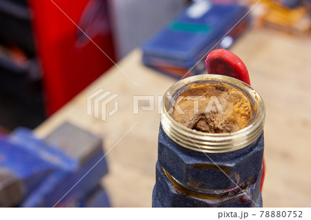 Rust in the water tube Rust in the water tube 78880752