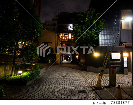 東京　神楽坂　夜景（2021年6月） 78881377