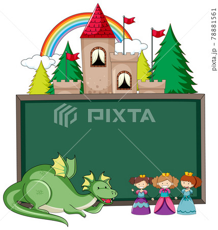 Fairy tale banner template 78881561