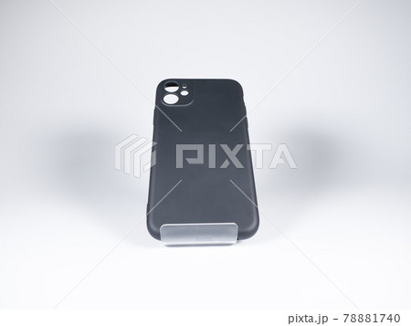 スマートフォンケース　シリコン　黒 78881740