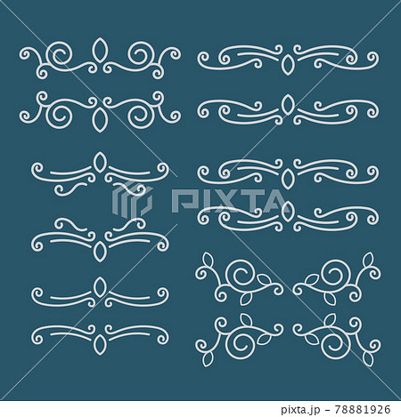 a simple frame of ornament vector image a simple frame of ornament vector image 78881926
