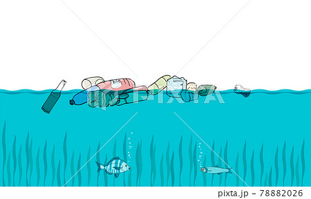 Garbage in the ocean Garbage in the ocean 78882026