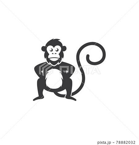 monkey vector logo icon illustration design monkey vector logo icon illustration design 78882032