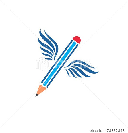 pencil vector illustration icon and logo of education pencil vector illustration icon and logo of education 78882843