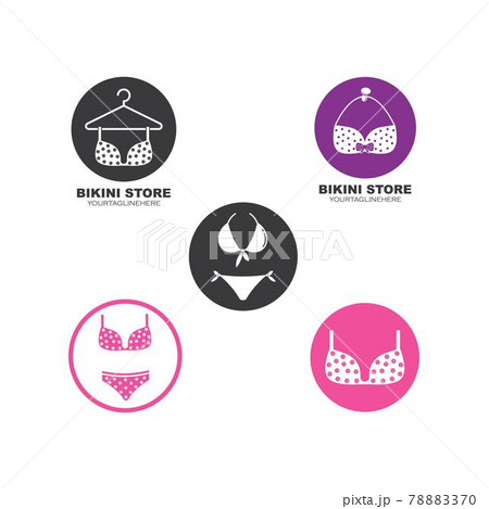 bikini vector icon illustration bikini vector icon illustration 78883370