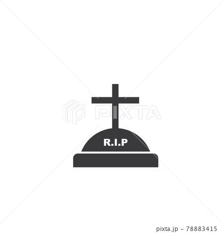 gravestone vector illustration design 78883415