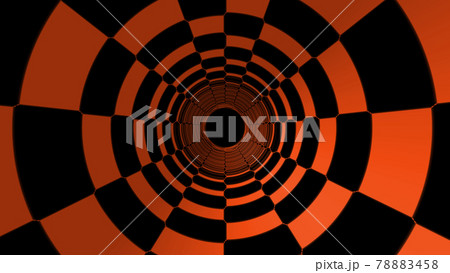 柄　トンネル　ワープホール　3D　CG　背景　壁紙 78883458