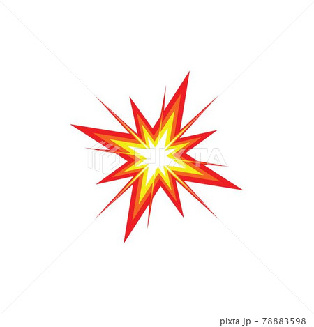 boom explosion icon vector illustration boom explosion icon vector illustration 78883598