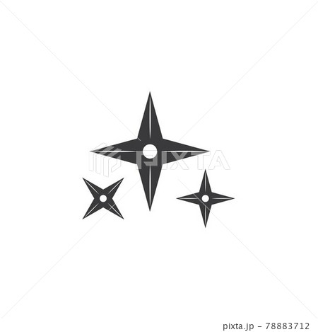 ninja weapon vector icon illustration 78883712
