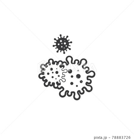 virus and bacteria icon vector illustration design 78883726