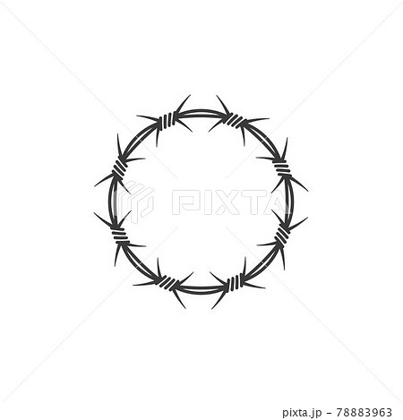barbed wire vector illustration design barbed wire vector illustration design 78883963