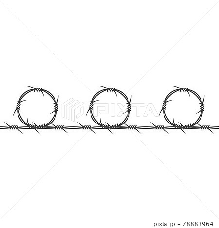 barbed wire vector illustration design barbed wire vector illustration design 78883964
