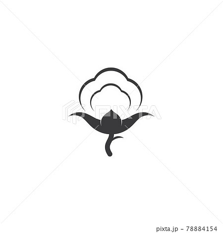 Cotton Vector Illustration Designのイラスト素材