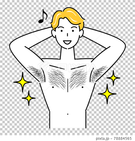 Cute smiling male illustration vector showing a nice buddy proud of fine macho Cute smiling male illustration vector showing a nice buddy proud of fine macho 78884565
