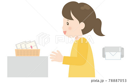 学校のトイレに置いてある生理用品と女の子 のイラスト素材 学校のトイレに置いてある生理用品と女の子 のイラスト素材