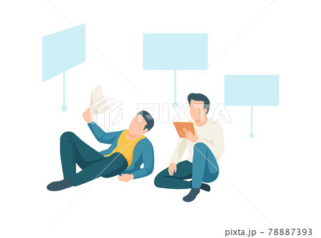 Flat Students Icon Flat Students Icon 78887393