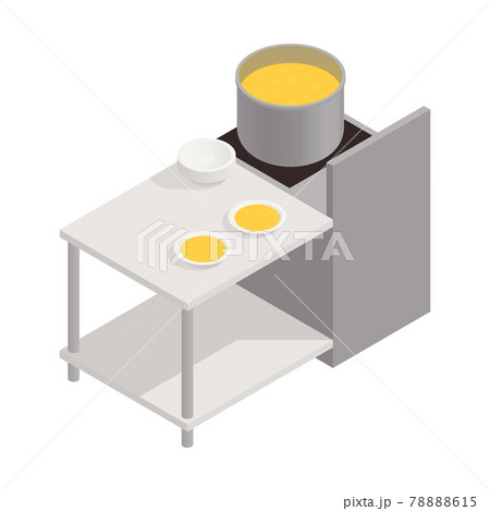 Field Kitchen Icon Field Kitchen Icon 78888615