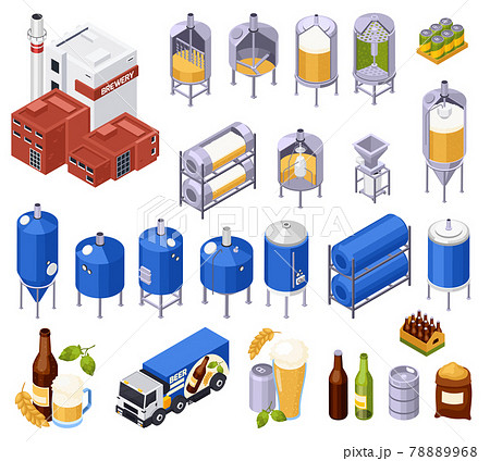 Beer Production Facilities Set 78889968