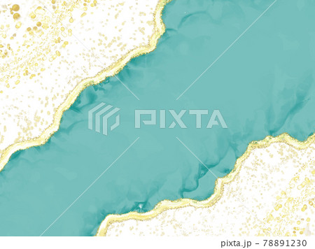 Abstract alcohol ink texture marble style background. 78891230