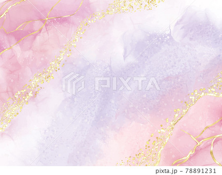 Abstract alcohol ink texture marble style background. 78891231