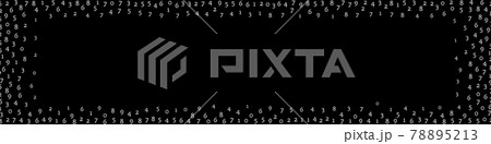 Falling numbers, big data concept. Binary white orderly flying digits. Pleasant futuristic banner on black background. Digital vector illustration with falling numbers. Falling numbers, big data concept. Binary white orderly flying digits. Pleasant futuristic banner on black background. Digital vector illustration with falling numbers. 78895213