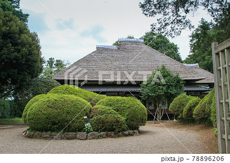 千葉県 成田市 夏 三里塚記念公園 貴賓館 千葉県 成田市 夏 三里塚記念公園 貴賓館 78896206