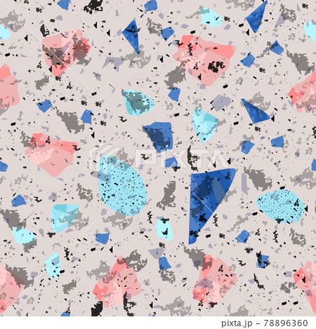 Terrazzo seamless pattern. Modern classic flooring 78896360