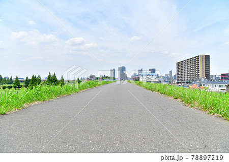 新荒川大橋付近を望む(埼玉県川口市)【2021.6】 新荒川大橋付近を望む(埼玉県川口市)【2021.6】 78897219
