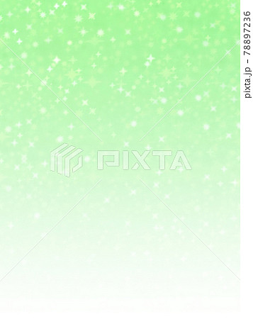 キラキラ輝くカラフルな光の背景イメージ/薄黄緑 上から下へ薄くなるグラデーション 縦 他色有り 78897236