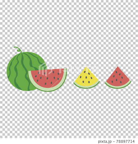 スイカのイラスト 78897714