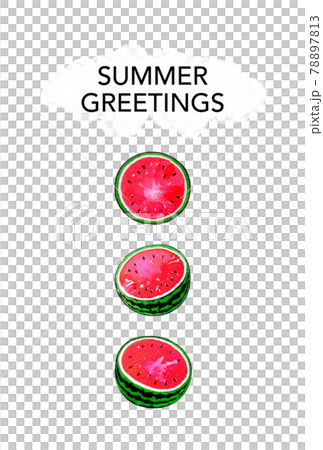 SUMMER GREETINGS watermelon SUMMER GREETINGS watermelon 78897813