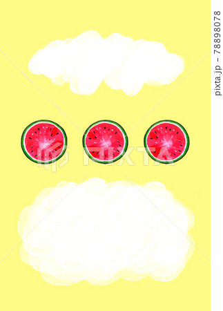 SUMMER GREETINGS スイカ SUMMER GREETINGS スイカ 78898078