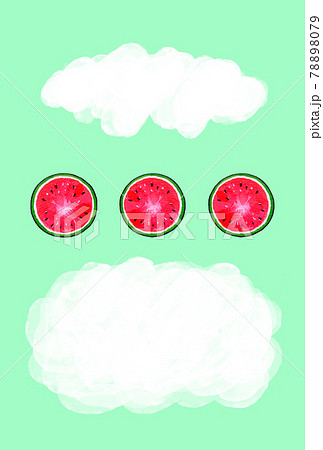 SUMMER GREETINGS スイカ SUMMER GREETINGS スイカ 78898079