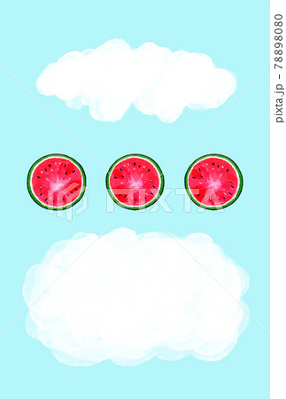 SUMMER GREETINGS スイカ SUMMER GREETINGS スイカ 78898080