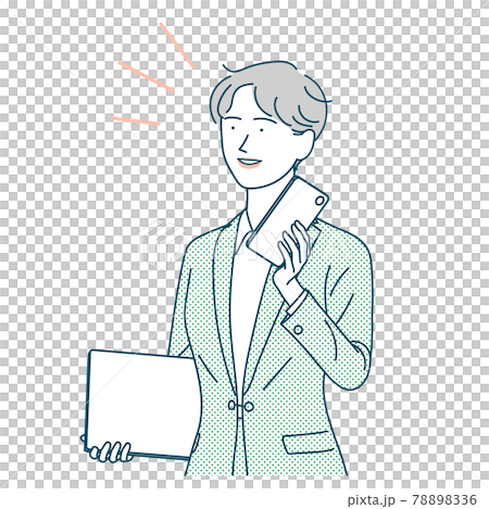 働く女性のイラストのイラスト素材 76