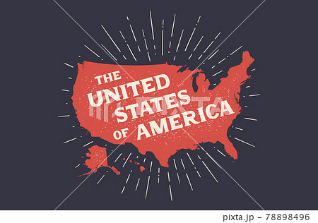 Poster map United States of America Poster map United States of America 78898496